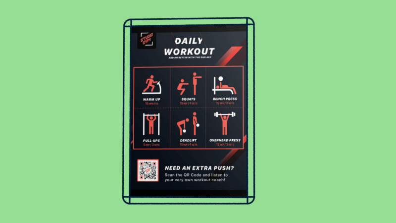 Read article: QR Code Ideas for Fitness and Wellness